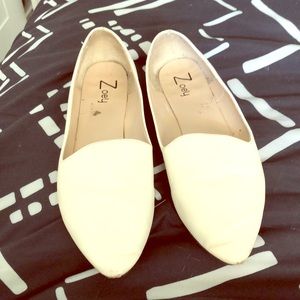 White Loafers used